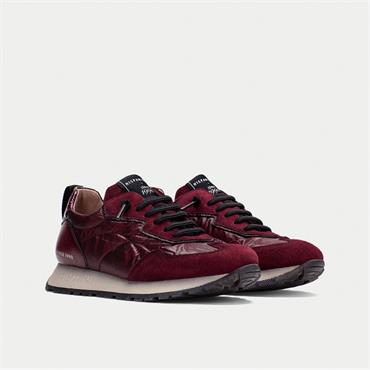 Hispanitas Kansas Nylon Trainer - Wine Combi